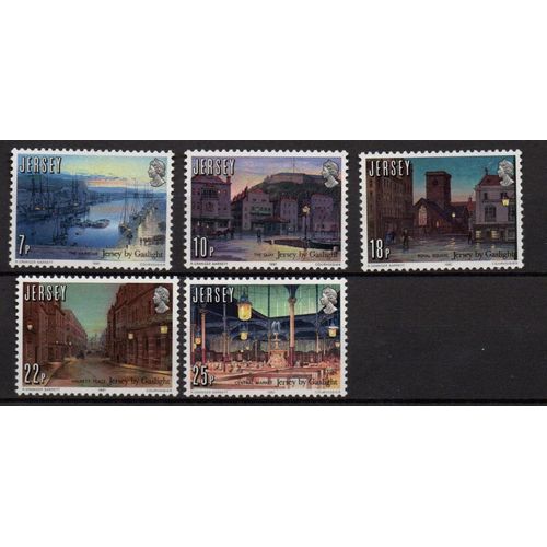 Jersey Timbres Introduction Du Gaz À Jersey 1981