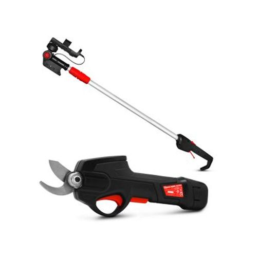 Sécateur rechargeable 7.2V lithium avec perche télescopique - Elem Garden
