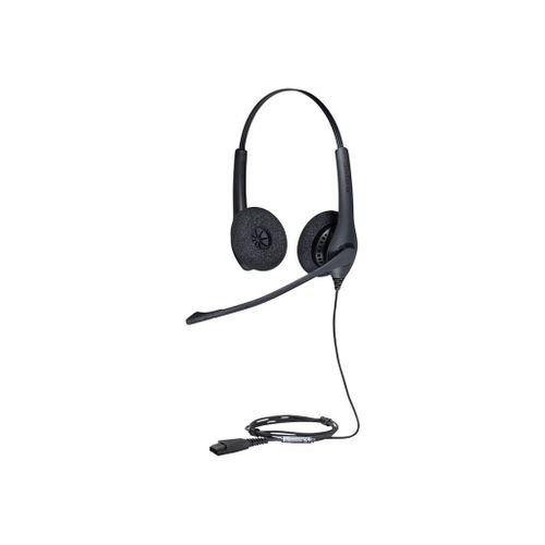 Jabra BIZ 1500 Duo - Micro-casque - sur-oreille - filaire - Quick Disconnect