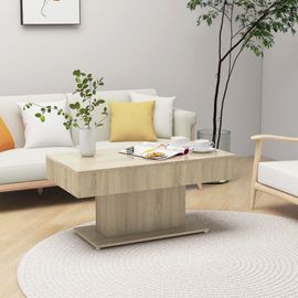 Vidaxl Table Basse Chêne Sonoma 96x50x45 Cm Bois D'ingénierie