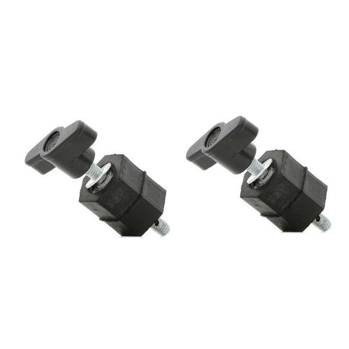 Lot De Deux Silentblocs+Cache Moteur Côté Boite Renforcé - Peugeot Partner Combispace 2.0 Hdi 90 02/2000-07/2008