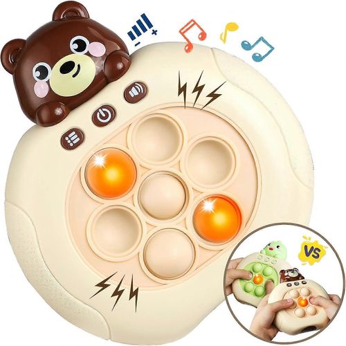 Pop Pro Toy Fidget Kids Jeux De Voyage Jouets| Make It Light Up Console De Planche À Main | Jouets Sensoriels Pour Les Enfants De 3 À 4 Ans Filles Et Garçons De 5 À 8 Ans Gif D¿Anniversaire