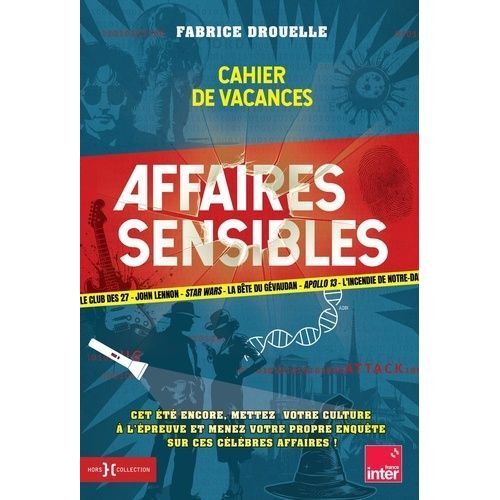 Cahier De Vacances Affaires Sensibles
