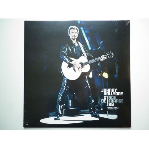 Johnny Hallyday Stade De France 98 Picture Vinyle Édition Limitée