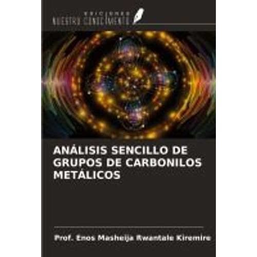 Análisis Sencillo De Grupos De Carbonilos Metálicos