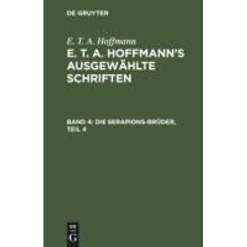 Die Serapions-Brüder, Teil 4