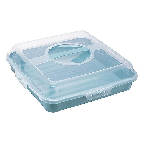 Boîte À Sandwichs - Keeeper - Enrico - Polypropylène - Nordic Blue - 34,5 X 34,5 X 10,5 Cm