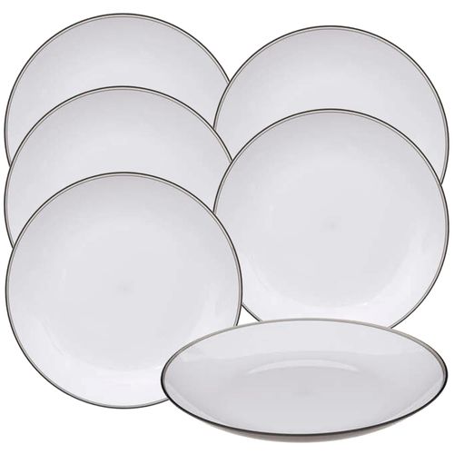 Assiettes - Wellhome - 6-Plaque - Polypropylène - Incassables - 25 Cm