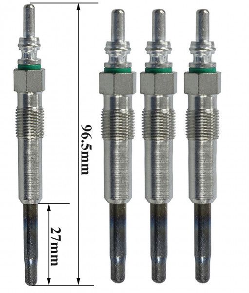 Quatre Bougies De Préchauffage - Chrysler Grand Voyager 2.5 Td 118 01/1992-03/2001