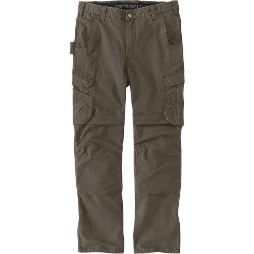 Pantalon de travail en ripstop stretch Steel Rugged Relaxed Cargo kaki - taille 44 CARHARTT