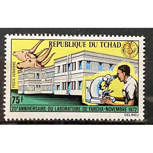 Timbre Neuf** Tchad 1972 Y&t N° Pa 127