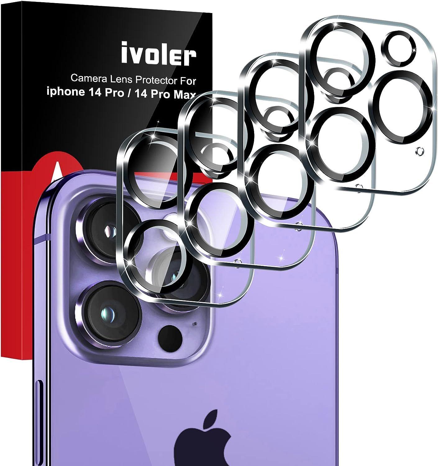 ivoler 7 en 1 Verre Trempé Compatible avec iPhone 14 Pro 6.1
