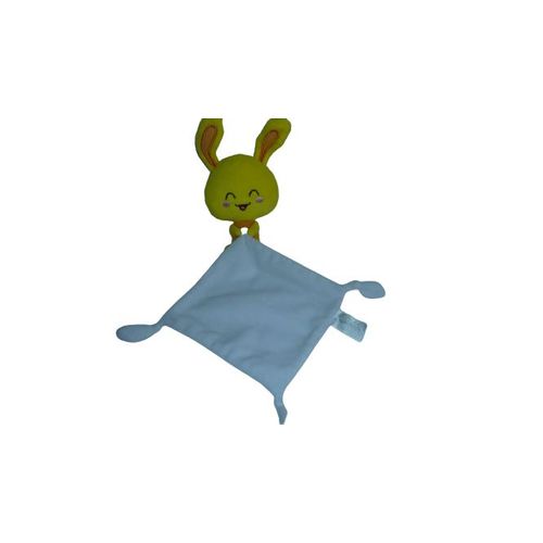 Doudou lapin peluche mouchoir Titounis Lansay
