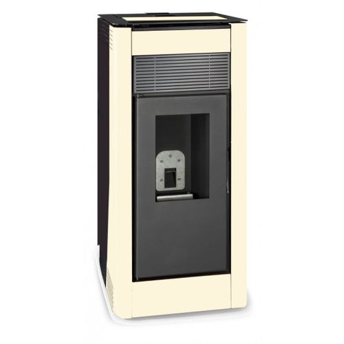 ESCALOR Poêle à granulés hydro DELIA 27kW blanc