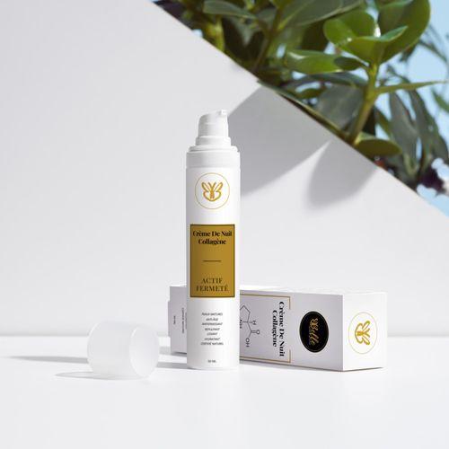 Crème De Nuit Masque Anti-Âge - Collagène - Acide Hyaluronique - Actif Fermeté - Repulpante - Hydratante - Régénérante - Anti-Rides - Visage - Contour Des Yeux - Cou - 50 Ml - Belle Après 40 Ans 