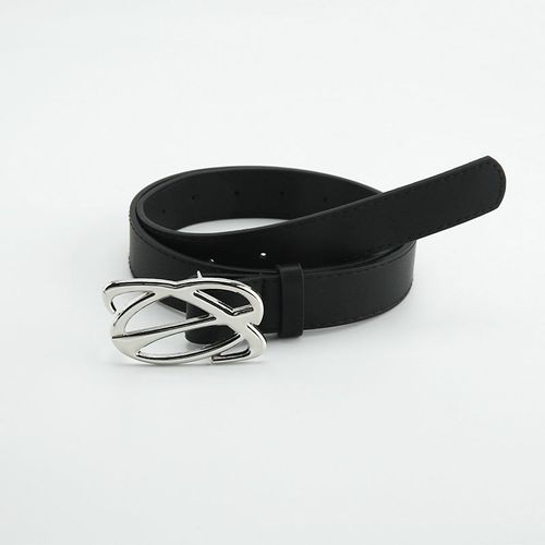 Ceinture En Cuir Pu Rétro Pour Femme, Ceinture Naren Métal, Ceinture De Ceinture, Pantalon Carillon, Jupes En Jean, Ceinture Décontractée, Noir, Blanc, Mode, Y2k