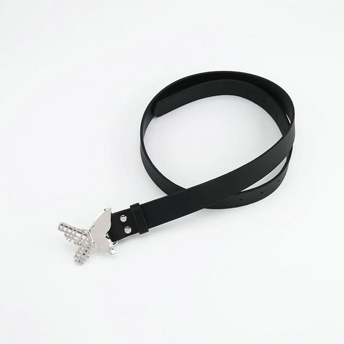Ceinture En Cuir Pu Rétro Pour Femme, Ceinture Naren Métal, Ceinture De Ceinture, Pantalon Carillon, Jupes En Jean, Ceinture Décontractée, Noir, Blanc, Mode, Y2k