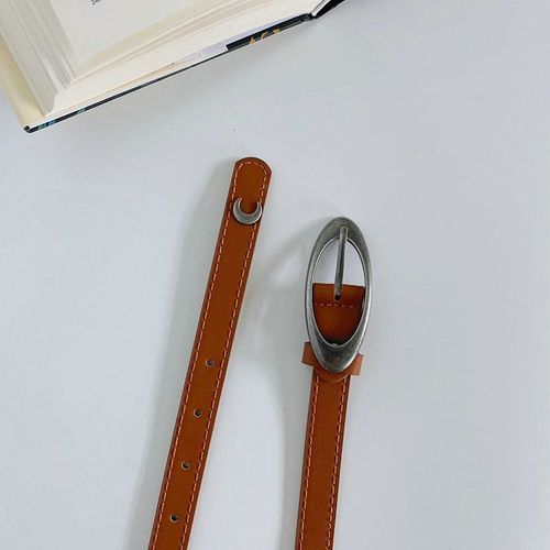Jupe En Jean Vintage Pour Femme, Ceinture Décorative, Cercle Nar, Croissant De Lune, Mode Rétro, Ceinture Décontractée, Noir Et Blanc