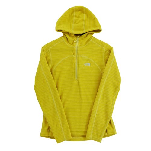 Reconditionné - Pull Polaire Femme Polartec Tnf Jaune - Taille S - Femme - Jaune