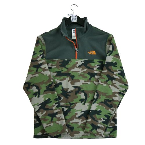Reconditionné - Pull Polaire Homme Camo Military Tnf - Taille 18/20 Ans - Homme - Camouflage