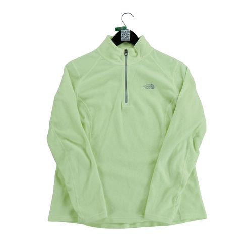 Reconditionné - Pull Polaire Femme Polartec Tnf - Taille L - Femme - Jaune Fluo