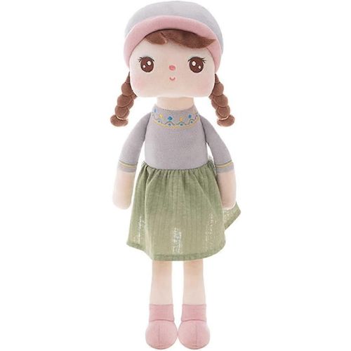 16"" exclusif nouvelle poupée princesse MeToo, mignonne cochon-fille avec un chapeau poupée en peluche, poupées douces poupée fille cadeaux, non toxique doux pour la peau PP Cotto
