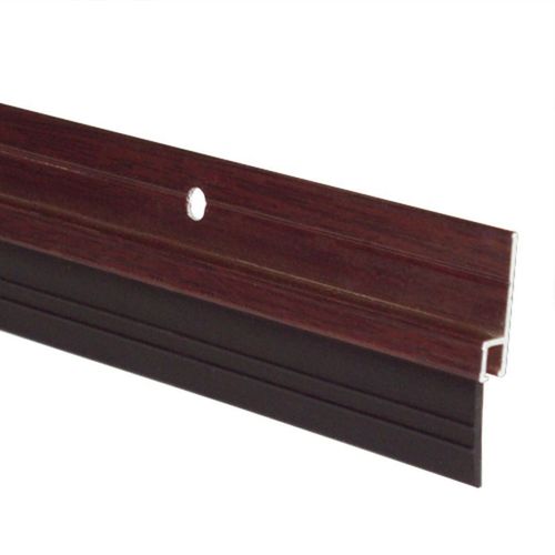 Bas de porte - FERRESTOCK - Aluminium Sapeli - 1M - Caoutchouc - Autocollant de qualité supérieure