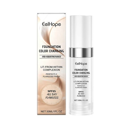 Joli Fond De Teint Impeccable Pour Peau Mature, Fond De Teint Maquillage À Couvrance Complète, Hydratant Longue Durée Waterproof Liquide Foundatio 