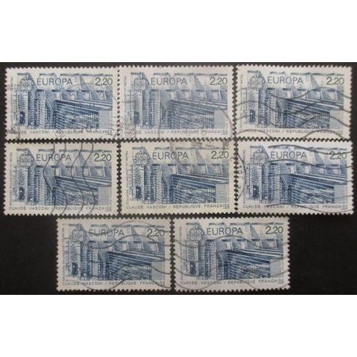 France N°2471 X 8 Oblitéré