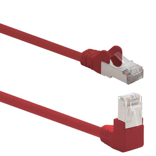 366208 Cble rseau Cat.6 angle 90 degrs 3,0 m - rouge