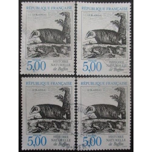 France N°2542 X 4 Oblitéré