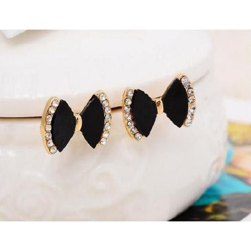Boucles D'oreilles Carrées En Cristal Noir Strass, Nouvelle Collection, Boucles D'oreilles De Personnalité À La Mode Pour Femmes, Bijoux De Mariage Oorbellen