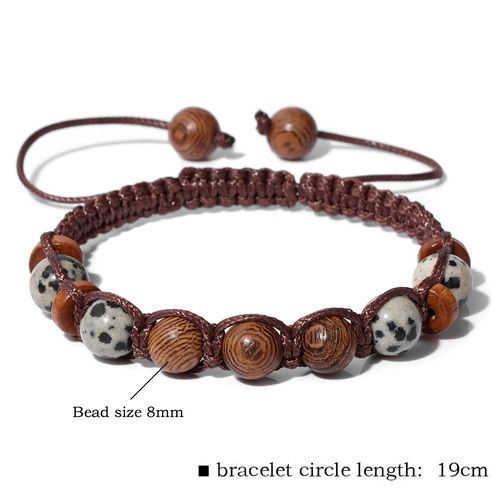 Bracelets Tressés En Bois De Méditation, Pierre Naturelle, ¿Il De Tigre, Rose, Perles, Fait À La Main, Pour Hommes Et Femmes, Bijoux De Prière