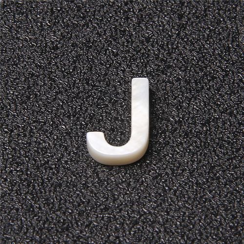 Boucles D'oreilles À Breloques En Nacre Naturelle Pour Femmes, Perles De Coquillage Blanc, Lettre Initiale, Perles Percées, Pendentif Bricolage, Bijoux Exécutifs, 26 Lettres De L'alphabet