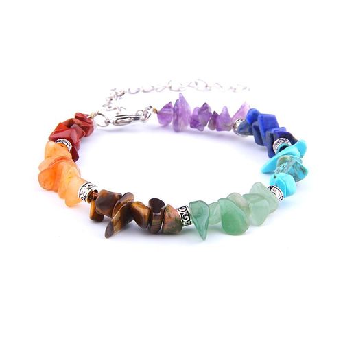 Bracelets D'énergie De Guérison Chakra Naturel Pour Femmes, Améthystes, Pierre D'oeil De Tigre, Howlites, Puces De Tourmaline, Bijoux Cadeaux