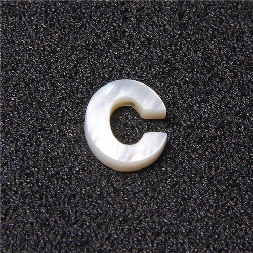 Boucles D'oreilles À Breloques En Nacre Naturelle Pour Femmes, Perles De Coquillage Blanc, Lettre Initiale, Perles Percées, Pendentif Bricolage, Bijoux Exécutifs, 26 Lettres De L'alphabet