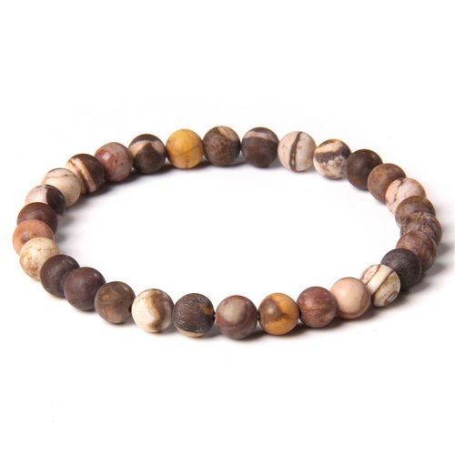 Bracelets Extensibles Vintage Pour Hommes Et Femmes, Perles Naturelles De 6mm, Bracelet De Prière De Yoga, Pierre D'oeil De Tigre Mate, Bijoux Unisexes Pour Femmes