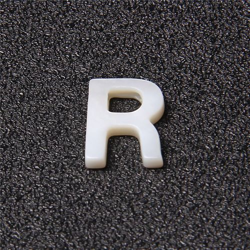 Boucles D'oreilles À Breloques En Nacre Naturelle Pour Femmes, Perles De Coquillage Blanc, Lettre Initiale, Perles Percées, Pendentif Bricolage, Bijoux Exécutifs, 26 Lettres De L'alphabet