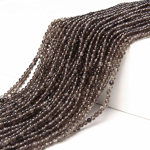 Petites Perles En Pierre De 3 Mm, 15.5 Pouces, Qualité Naturelle Aa, Grenat Percé, Perles D'espacement Pour Bricolage, Fabrication De Bijoux, Bracelet, Collier, Boucles D'oreilles