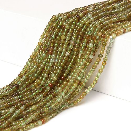 Petites Perles En Pierre De 3 Mm, 15.5 Pouces, Qualité Naturelle Aa, Grenat Percé, Perles D'espacement Pour Bricolage, Fabrication De Bijoux, Bracelet, Collier, Boucles D'oreilles