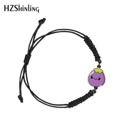 Bracelet Réglable En Acrylique Pour Femmes, Motif De Fruits Et Légumes, Chaîne En Résine Acrylique Époxy, Bijoux À La Mode