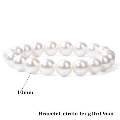 Bracelet En Perles De Coquillage Naturel Coréen Pour Femmes, Bijoux Faits À La Main, Cadeau De Mariage