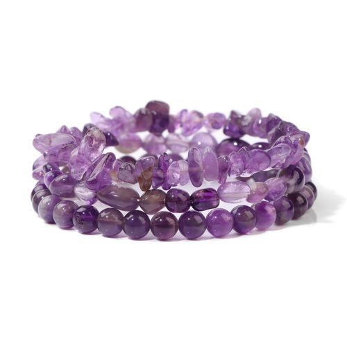 Ensemble De Bracelets En Labrumen Naturel, Pierre De Lune Grise, Faits À La Main, Bijoux Énergétiques Pour Femme Et Homme, 3 Pièces