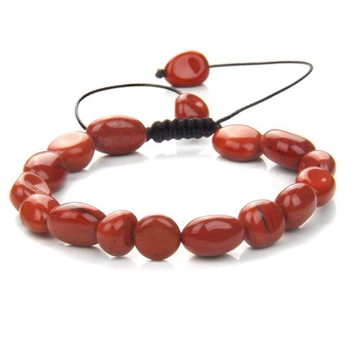 Bracelet Irrégulier En Pierre Minérale Naturelle, Améthyste Aigue-Marine, Quartz Rose, Bracelet Pour Femmes, Corde Tressée, Bracelet, Bijoux, Cadeau
