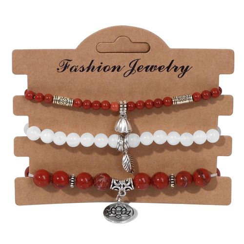 Ensemble De Bracelets En Pierre D'oeil De Tigre Pour Hommes Et Femmes, Arbre De Vie, Bijoux En Pierre Naturelle, Breloque Du Cuir Chevelu, Énergie, 3 Pièces Par Ensemble