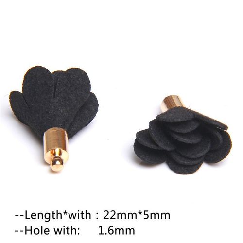 Pampilles De Fleurs En Tissu Faites À La Main Vintage, Porte-Clés, Sangles De Téléphone Portable, Boucle D'oreille, Pendentif, Bijoux, Bricolage Exécutif, 10-20 Pièces