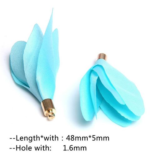 Pampilles De Fleurs En Tissu Faites À La Main Vintage, Porte-Clés, Sangles De Téléphone Portable, Boucle D'oreille, Pendentif, Bijoux, Bricolage Exécutif, 10-20 Pièces