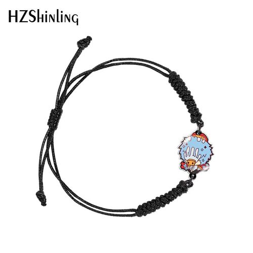 Bracelet En Résine Acrylique Époxy Pour Femmes, Bijou À La Mode, Tissé, Réglable, Avec Chaîne Et Corde, Dessin Animé, My Hero Academia, 2022