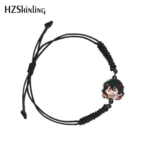 Bracelet En Résine Acrylique Époxy Pour Femmes, Bijou À La Mode, Tissé, Réglable, Avec Chaîne Et Corde, Dessin Animé, My Hero Academia, 2022