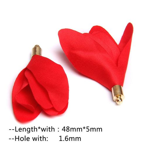 Pampilles De Fleurs En Tissu Faites À La Main Vintage, Porte-Clés, Sangles De Téléphone Portable, Boucle D'oreille, Pendentif, Bijoux, Bricolage Exécutif, 10-20 Pièces